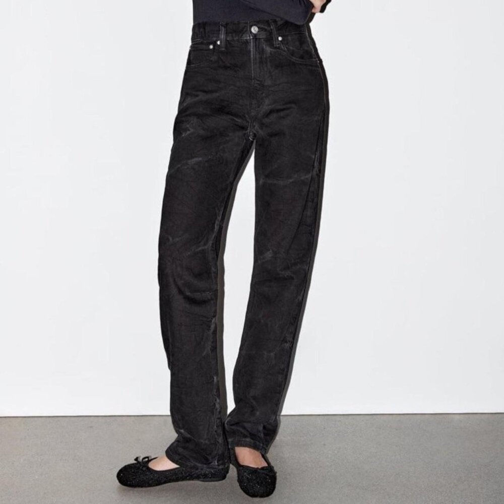 Zara Black Straight Leg Women’s Jeans